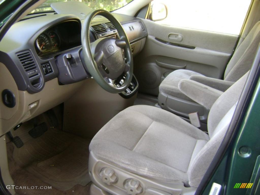 2002 Sedona LX - Dark Emerald Green / Beige photo #7