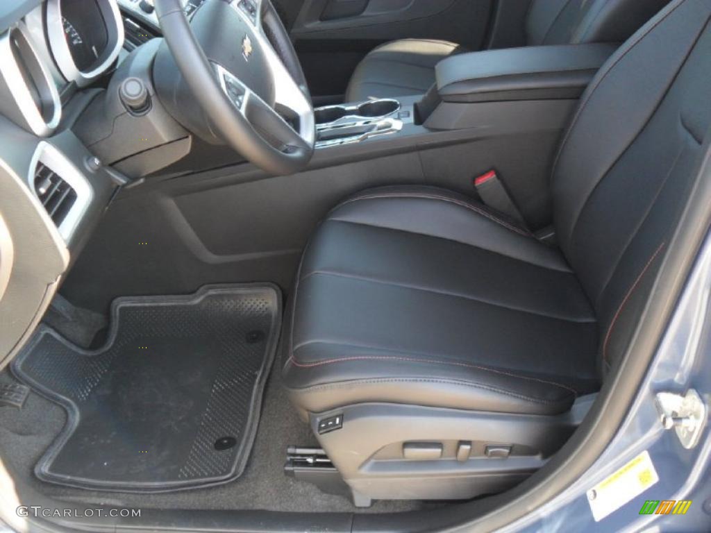 2011 Equinox LTZ - Twilight Blue Metallic / Jet Black photo #7