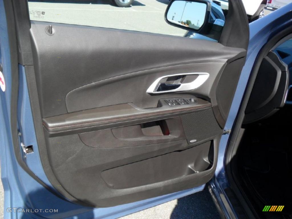 2011 Equinox LTZ - Twilight Blue Metallic / Jet Black photo #9