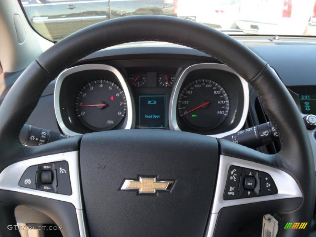 2011 Equinox LTZ - Twilight Blue Metallic / Jet Black photo #10