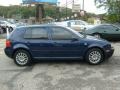 2006 Indigo Blue Metallic Volkswagen Golf GLS 4 Door  photo #6