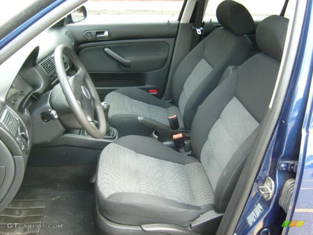 2006 Golf GLS 4 Door - Indigo Blue Metallic / Black photo #10