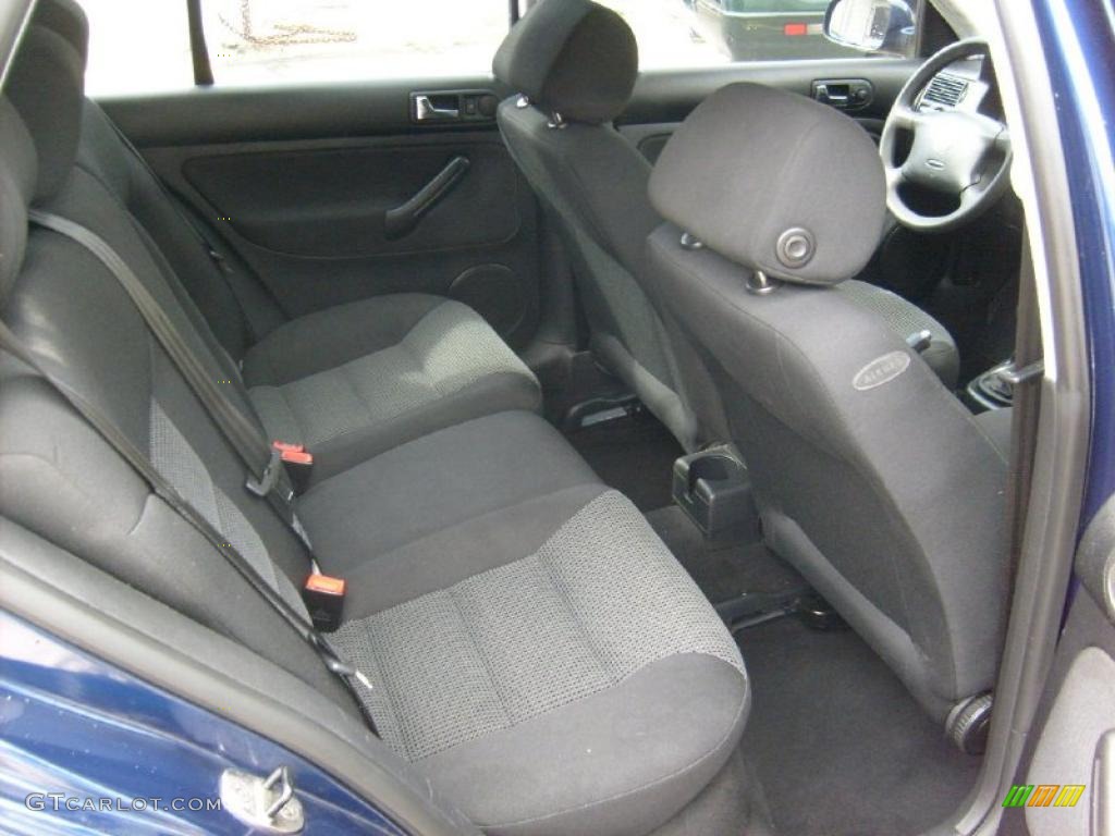2006 Golf GLS 4 Door - Indigo Blue Metallic / Black photo #17