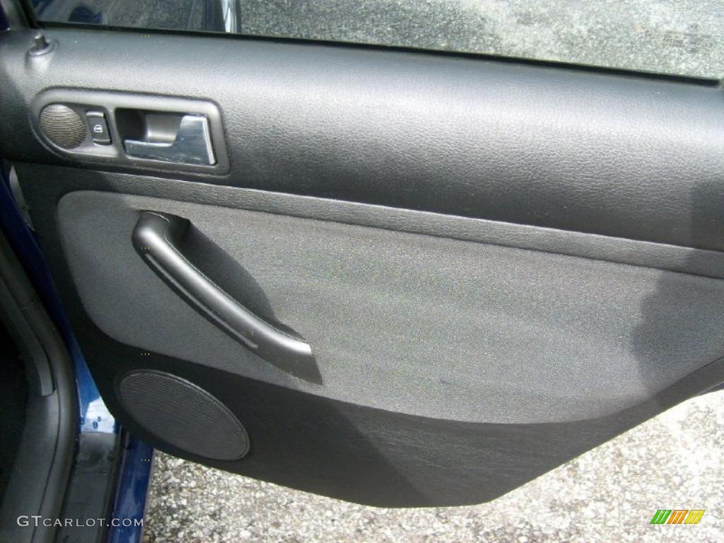 2006 Golf GLS 4 Door - Indigo Blue Metallic / Black photo #18