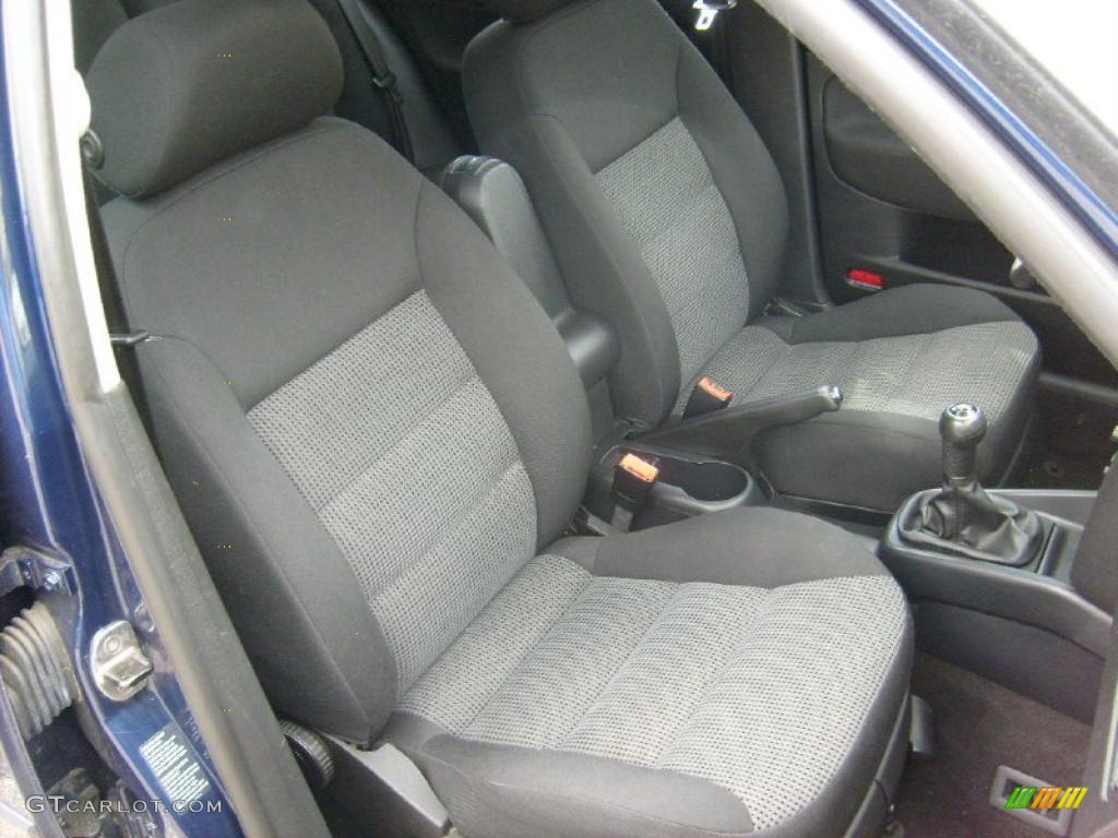 2006 Golf GLS 4 Door - Indigo Blue Metallic / Black photo #22