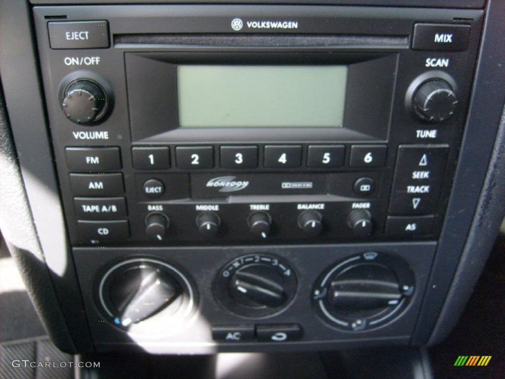 2006 Golf GLS 4 Door - Indigo Blue Metallic / Black photo #25