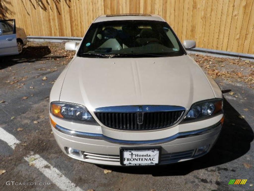 2001 LS V6 - Ivory Parchment Metallic / Medium Parchment photo #3