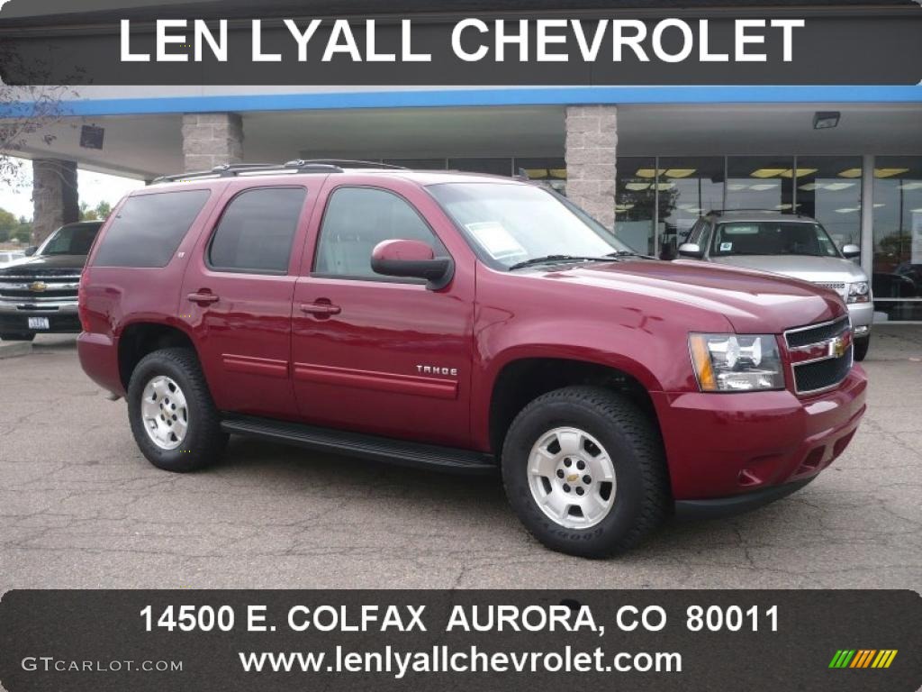 Red Jewel Tintcoat Chevrolet Tahoe