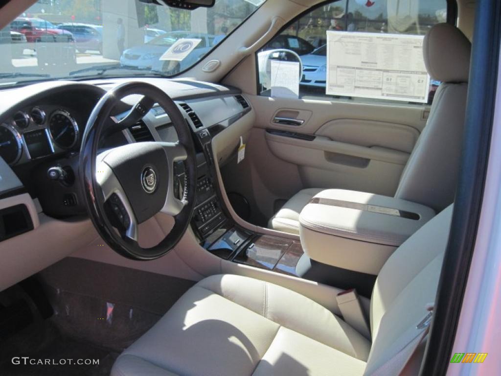 Cashmere/Cocoa Interior 2011 Cadillac Escalade ESV Premium AWD Photo #37815508