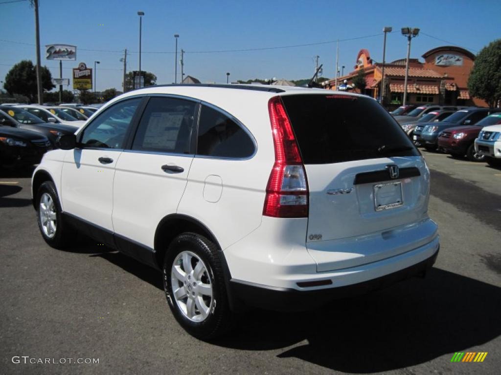 2011 CR-V SE - Taffeta White / Gray photo #3