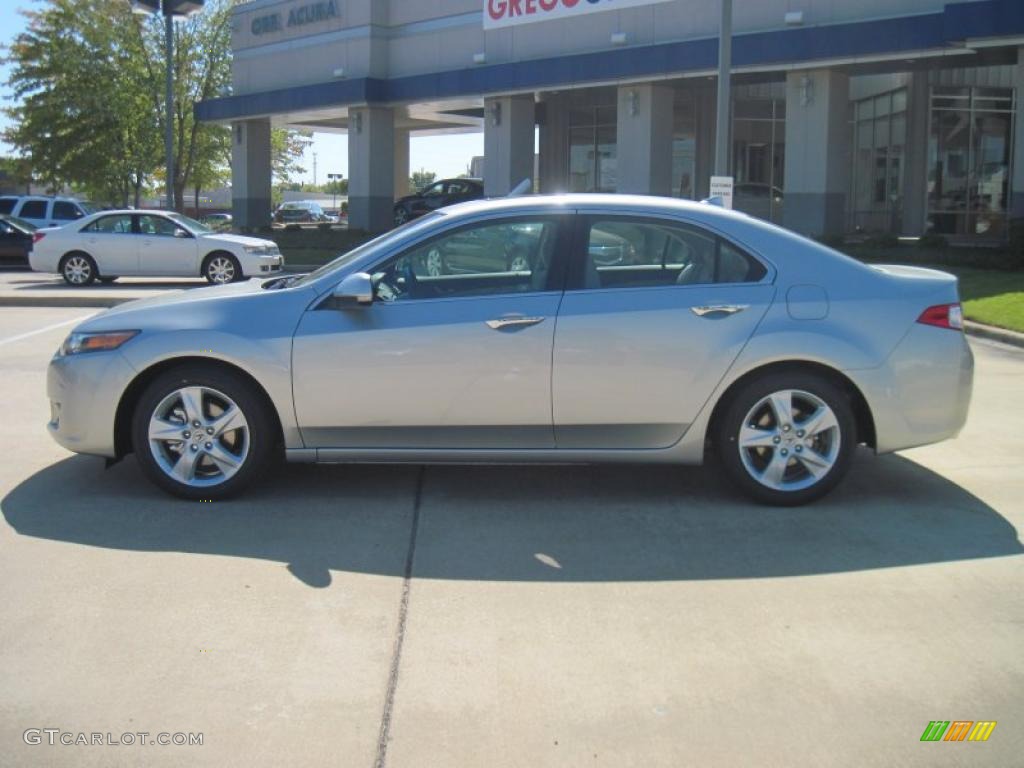 2010 TSX Sedan - Palladium Metallic / Taupe photo #3