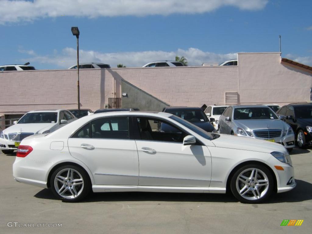 Arctic White 2011 Mercedes-Benz E 550 Sedan Exterior Photo #37818918