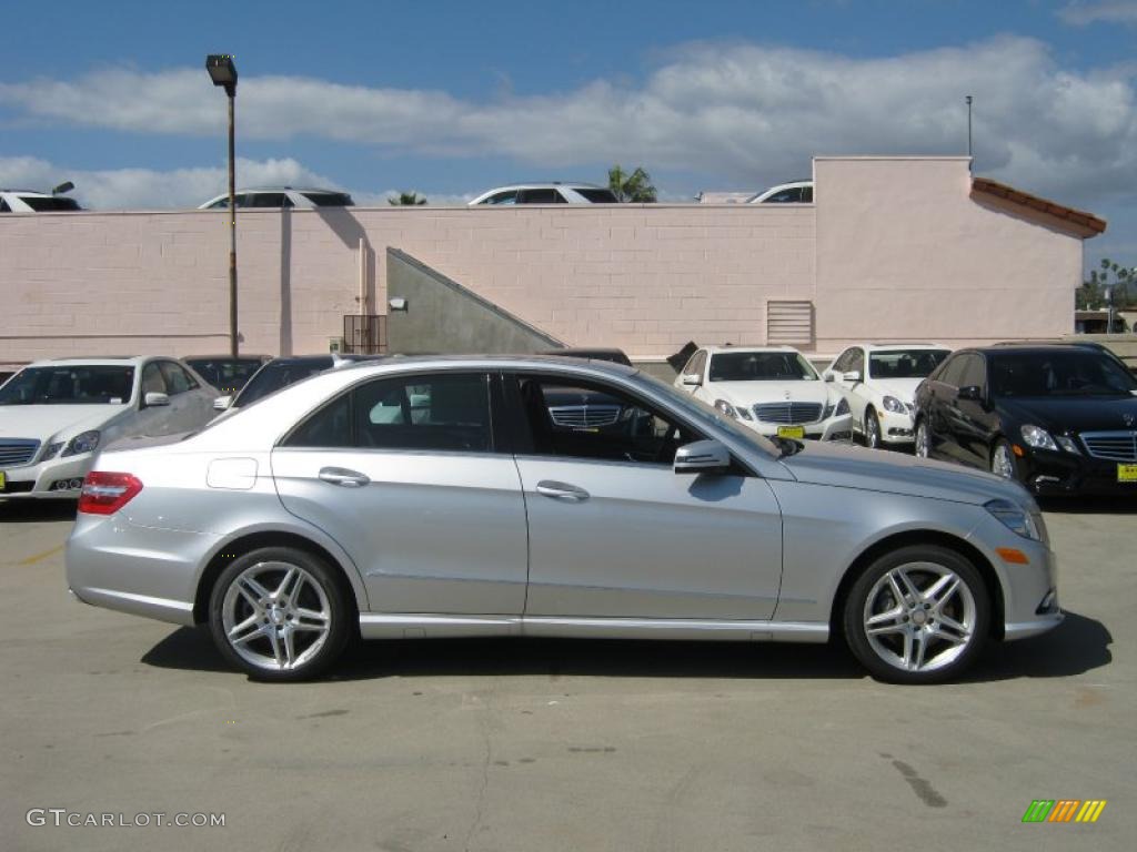 Iridium Silver Metallic 2011 Mercedes-Benz E 550 Sedan Exterior Photo #37819054