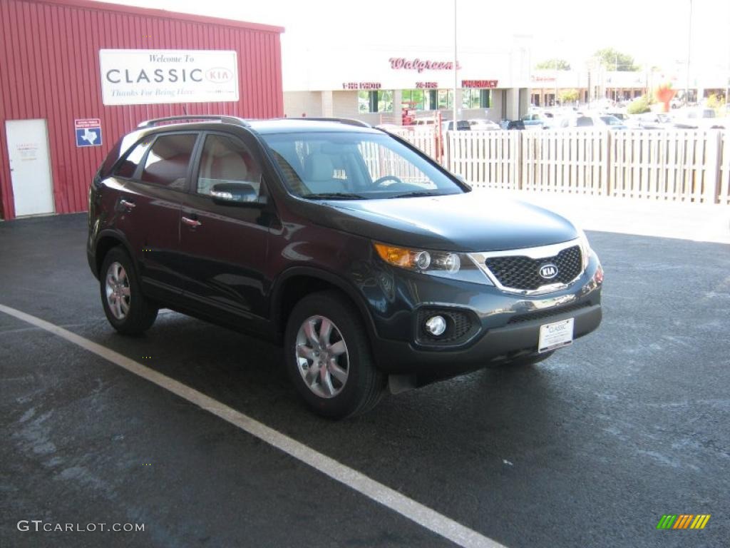 2011 Sorento LX - Pacific Blue / Gray photo #7