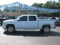 2008 Summit White Chevrolet Silverado 1500 LT Crew Cab  photo #2