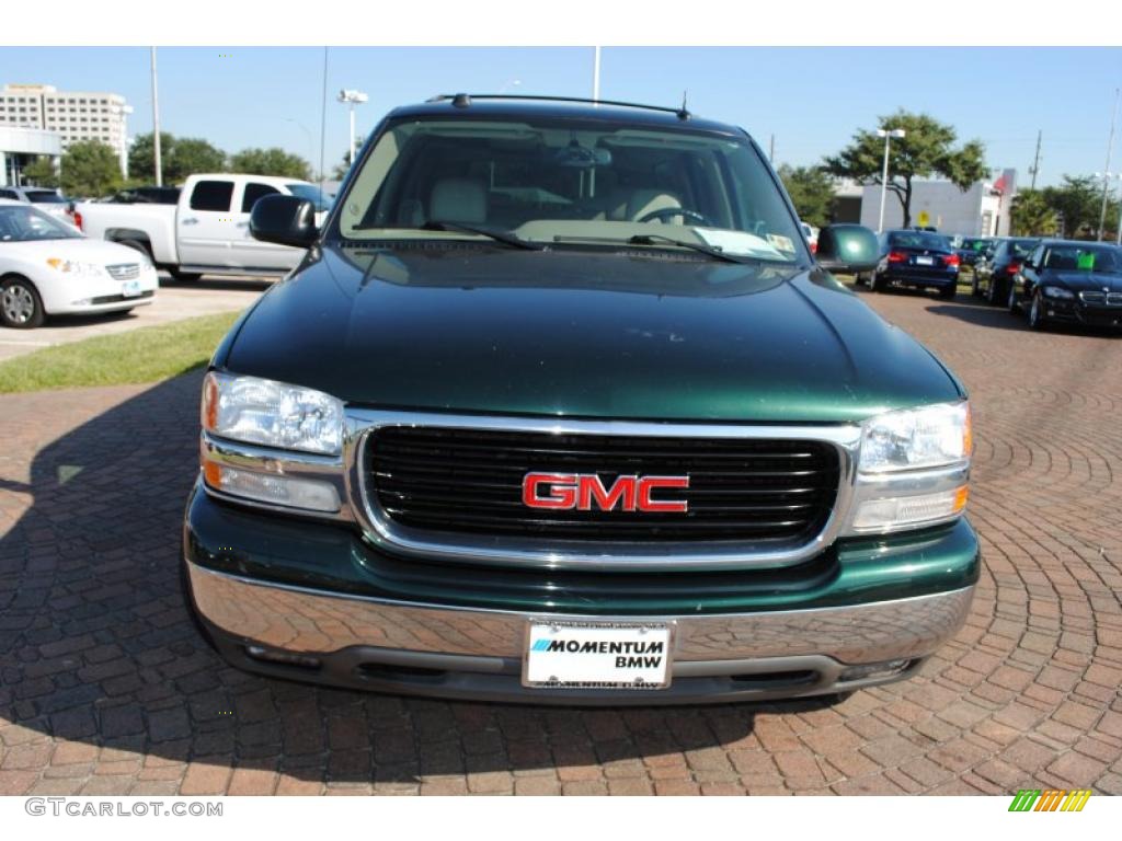 2004 Yukon XL 1500 SLT - Polo Green Metallic / Neutral/Shale photo #8