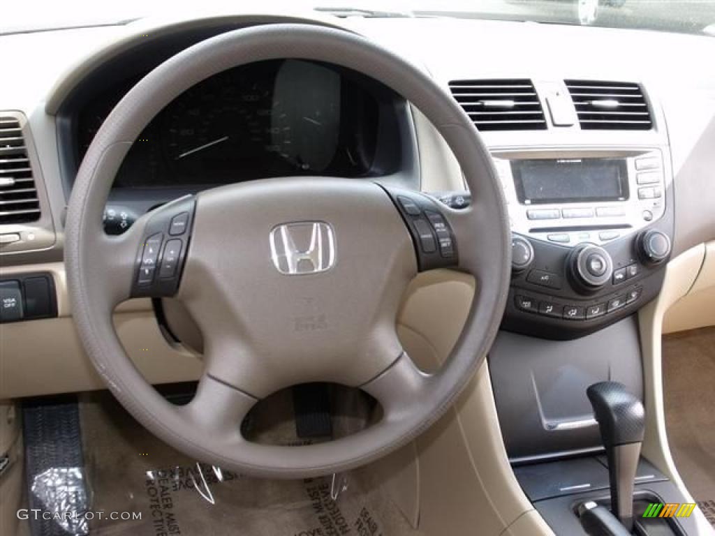 2007 Accord LX V6 Sedan - Carbon Bronze Pearl / Ivory photo #17