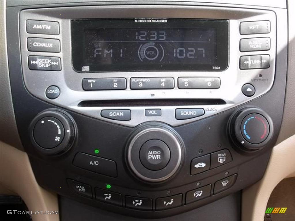 2007 Accord LX V6 Sedan - Carbon Bronze Pearl / Ivory photo #23