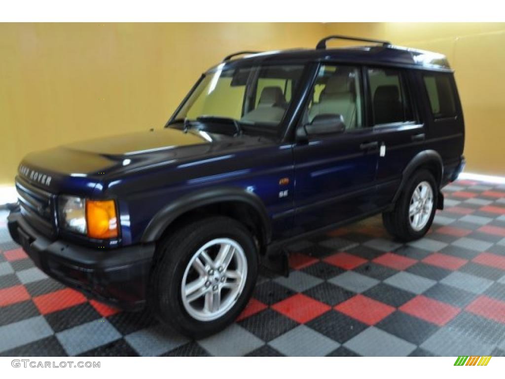 2002 Discovery II SE - Oslo Blue Metallic / Bahama Beige photo #3