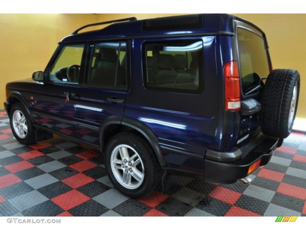 2002 Discovery II SE - Oslo Blue Metallic / Bahama Beige photo #4
