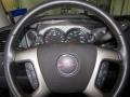Ebony Black 2007 GMC Sierra 1500 SLE Regular Cab Steering Wheel