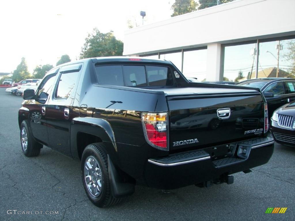 2008 Ridgeline RTX - Formal Black / Gray photo #4