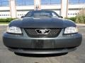 1999 Dark Green Satin Metallic Ford Mustang V6 Coupe  photo #2