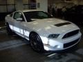 2011 Performance White Ford Mustang Shelby GT500 SVT Performance Package Coupe  photo #2