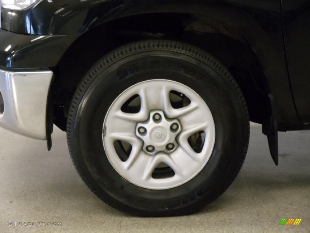 2008 Tundra Double Cab - Black / Beige photo #4