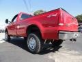 2002 Red Ford F350 Super Duty XL Regular Cab 4x4  photo #4