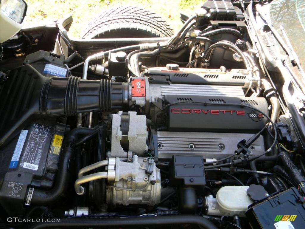 1992 Chevrolet Corvette Coupe 5.7 Liter OHV 16-Valve LT1 V8 Engine Photo #37834526