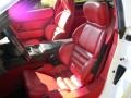 Red 1992 Chevrolet Corvette Coupe Interior Color