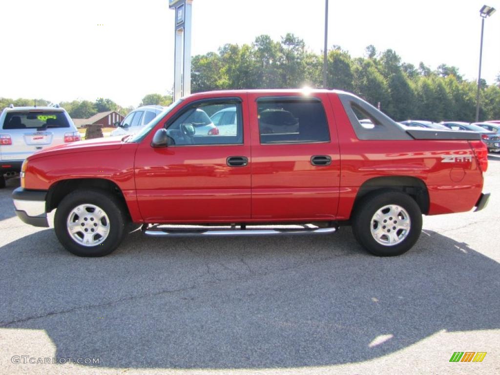 2004 Avalanche 1500 Z66 - Victory Red / Dark Charcoal photo #4