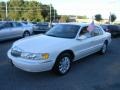 2002 Vibrant White Lincoln Continental   photo #1