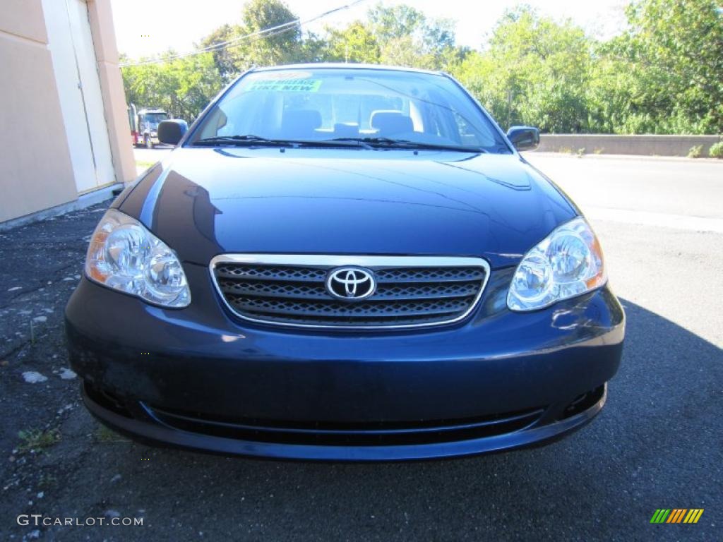 2007 Corolla CE - Indigo Ink Pearl / Stone photo #2