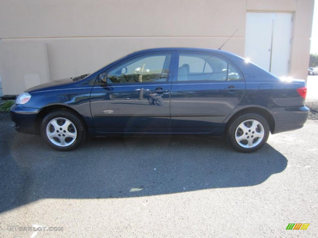2007 Corolla CE - Indigo Ink Pearl / Stone photo #3