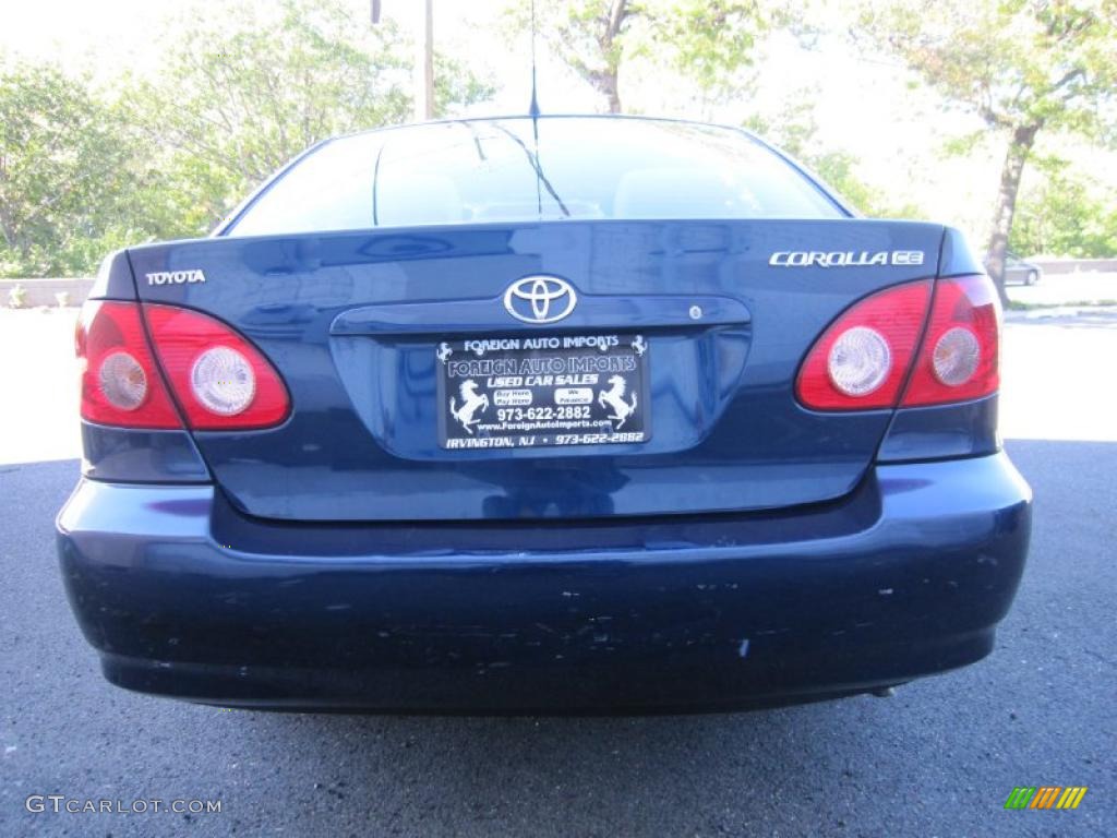 2007 Corolla CE - Indigo Ink Pearl / Stone photo #15