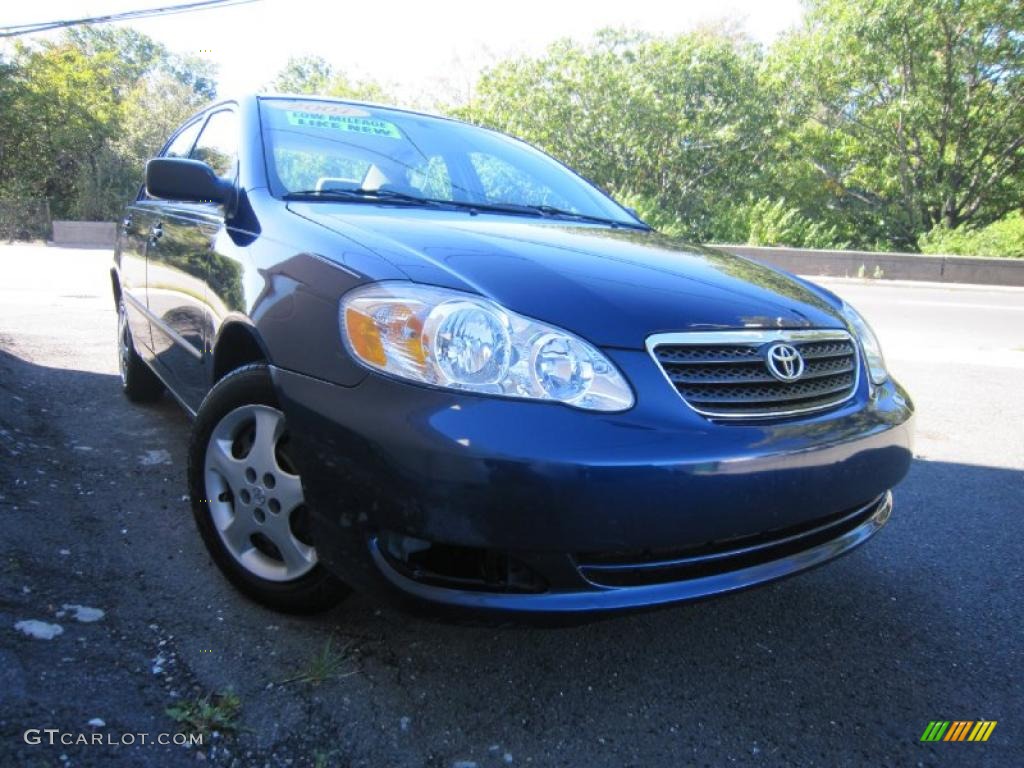 2007 Corolla CE - Indigo Ink Pearl / Stone photo #20