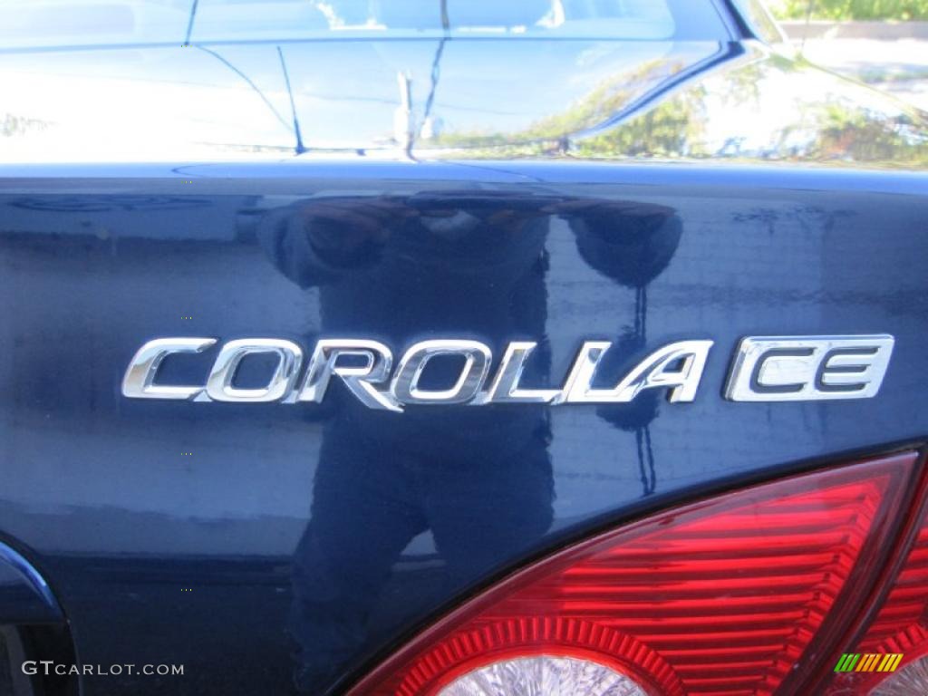 2007 Corolla CE - Indigo Ink Pearl / Stone photo #36
