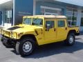 2001 Competition Yellow Hummer H1 Soft Top  photo #6