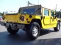 2001 Competition Yellow Hummer H1 Soft Top  photo #12