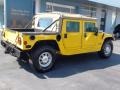 2001 Competition Yellow Hummer H1 Soft Top  photo #14