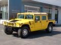 2001 Competition Yellow Hummer H1 Soft Top  photo #50