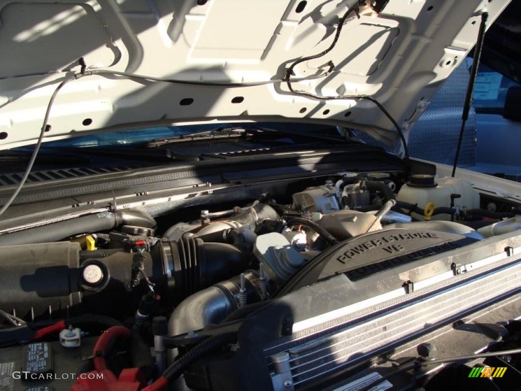 2010 Ford F350 Super Duty XL Regular Cab Chassis Engine Photos