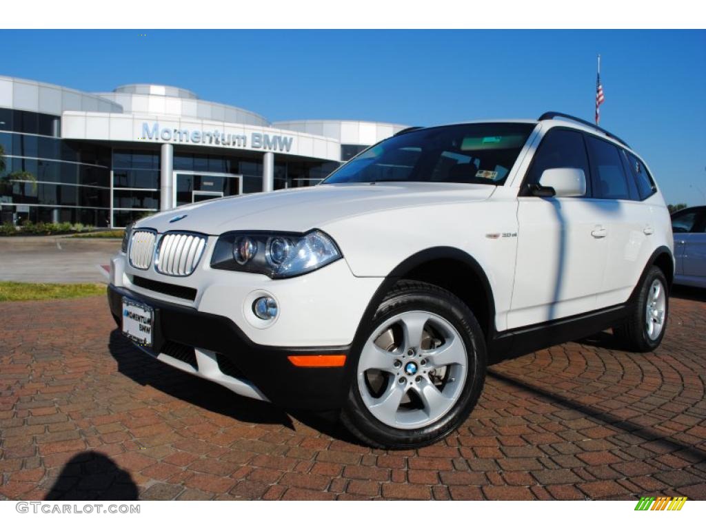 Alpine White 2007 BMW X3 3.0si Exterior Photo #37840093