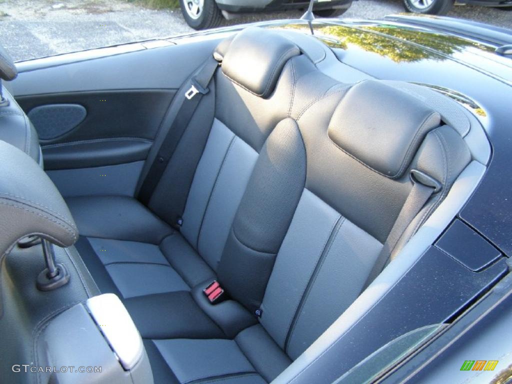 Black/Gray Interior 2007 Saab 9-3 2.0T Convertible Photo #37840447