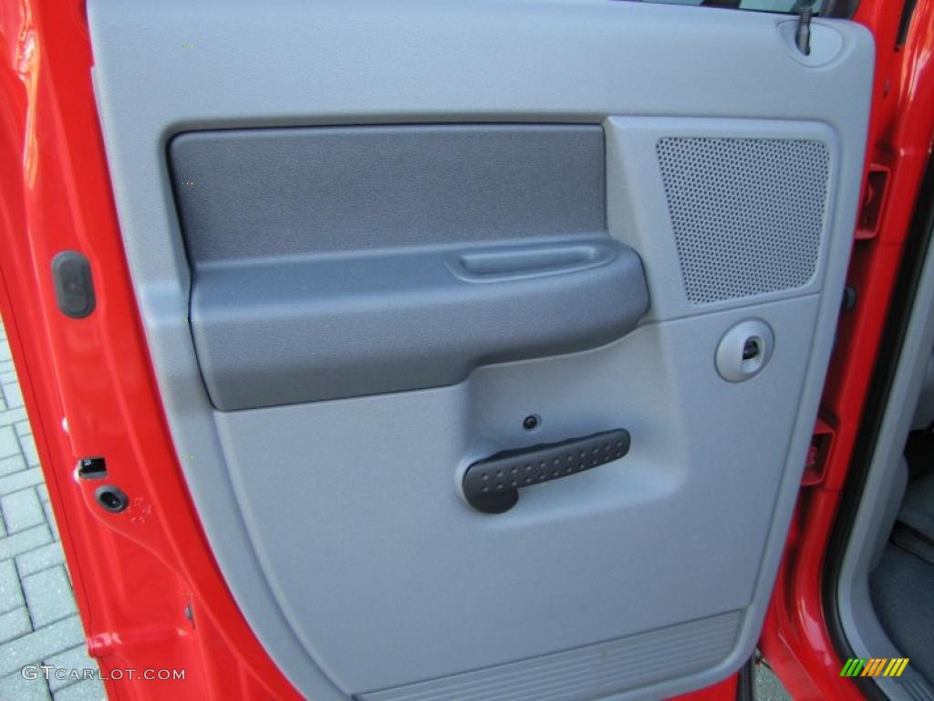 2008 Ram 1500 Sport Quad Cab - Flame Red / Medium Slate Gray photo #15