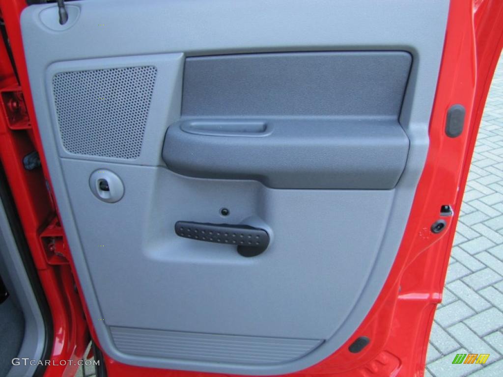 2008 Ram 1500 Sport Quad Cab - Flame Red / Medium Slate Gray photo #19