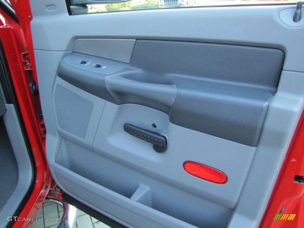 2008 Ram 1500 Sport Quad Cab - Flame Red / Medium Slate Gray photo #21