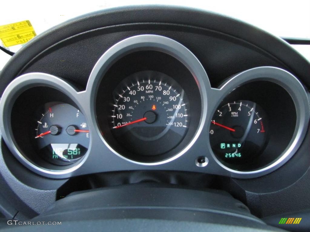 2010 Chrysler Sebring Touring Convertible Gauges Photo #37841839
